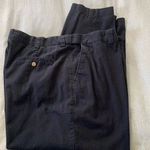 Plus Size Harbor Bay Navy Chino with stretch waist